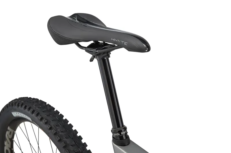 Whyte T-140C RSX Full Suspension Mountain Bike 2023 in Matt Grey/Black Grey-5